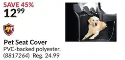Princess Auto Pet Seat Cover offer