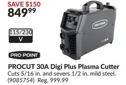Princess Auto PROCUT 30A Digi Plus Plasma Cutter offer