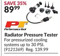 Princess Auto Radiator Pressure Tester offer