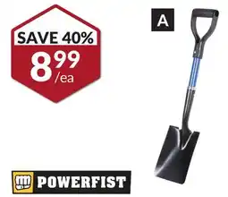 Princess Auto Fibreglass Mini D-Handle Shovels offer
