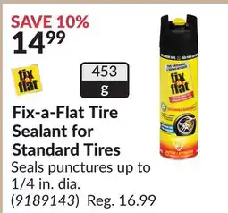 Princess Auto Fix-a-Flat Tire Sealant for Standard Tires offer