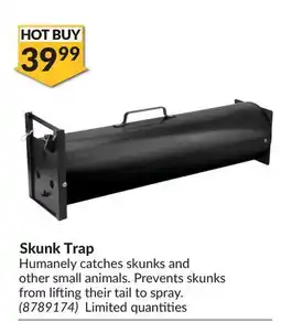 Princess Auto Skunk Trap offer