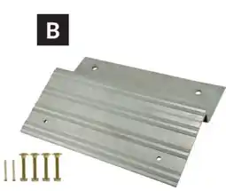 Princess Auto 750 lb Aluminum ramp End Plates offer