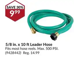 Princess Auto 5/8 in. x 10 ftLeader Hose offer