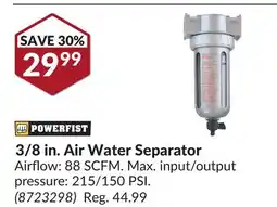 Princess Auto 3/8 in. Air Water Separator offer