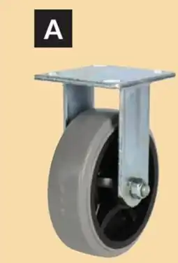 Princess Auto 6 in. Thermoplastic Rubber Casters, Rigid offer