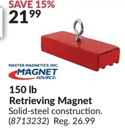 Princess Auto 150 lb Retrieving Magnet offer
