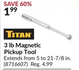 Princess Auto 3 lb Magnetic Pickup Tool offer