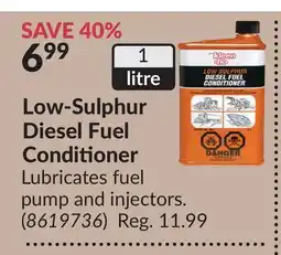 Princess Auto Low-Sulphur Diesel Fuel Conditioner offer