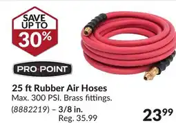 Princess Auto 25 ftRubber Air Hoses offer
