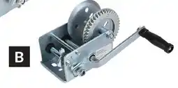 Princess Auto 2-Speed. Max. load capacity: 1,800 lb. Reversible Hand Winches offer
