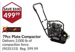 Princess Auto 79cc Plate Compactor offer