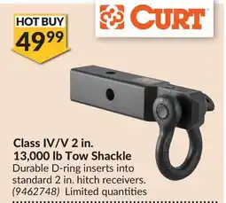 Princess Auto Class IV/V 2 in. 13,000 lb Tow Shackle offer