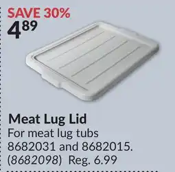 Princess Auto Meat Lug Lid offer
