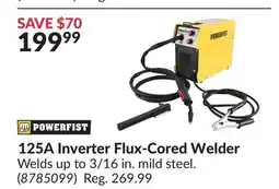 Princess Auto 125A Inverter Flux-Cored Welder offer