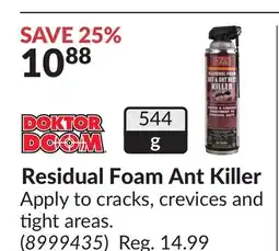 Princess Auto Residual Foam Ant Killer offer