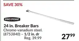 Princess Auto 24 in. Breaker Bars offer