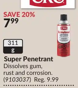 Princess Auto Super Penetrant offer