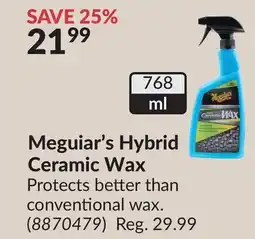 Princess Auto Hybrid Ceramic Wax offer