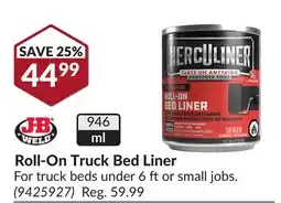Princess Auto Roll-On Truck Bed Liner offer