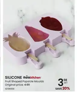 Stokes thinkkitchen SILICONE Fruit Shaped Popsicle Moulds offer