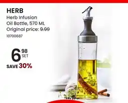 Stokes HERB Herb Infusion Oil Bottle offer