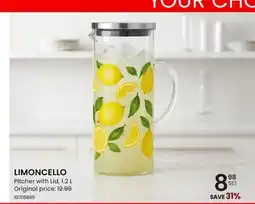 Stokes LIMONCELLO Pitcher with Lid offer