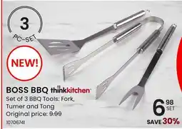 Stokes BOSS BBQ Set of 3 BBQ Tools: Fork offer