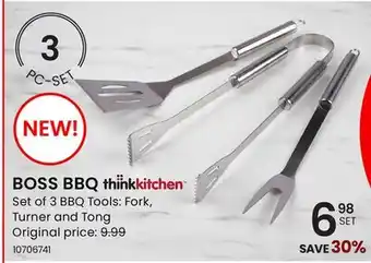 Stokes BOSS BBQ Set of 3 BBQ Tools: Fork offer