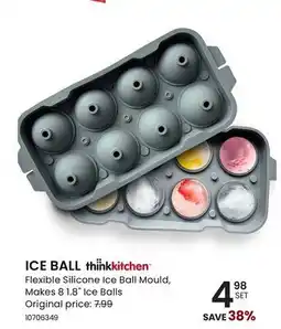 Stokes ICE BALL Flexible Silicone Ice Ball Mould offer