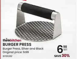 Stokes thinkkitchen BURGER PRESS Burger Press offer