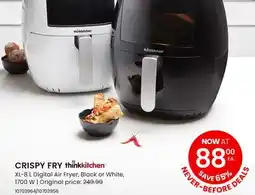 Stokes CRISPY FRY XL-8 L Digital Air Fryer offer