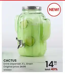 Stokes CACTUS Drink Dispenser offer