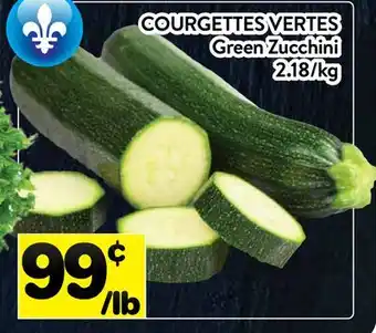 Supermarché PA COURGETTES VERTES | Green Zucchini offer