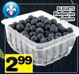 Supermarché PA BLEUETS | Blueberries offer