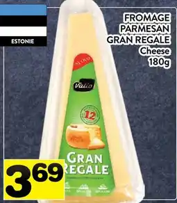 Supermarché PA FROMAGE PARMESAN GRAN REGALE | Cheese offer