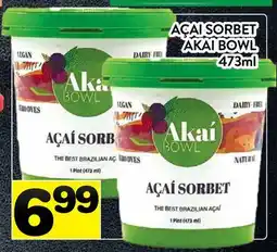 Supermarché PA AÇAI SORBET | AKAI BOWL offer