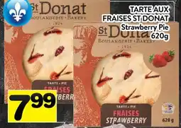 Supermarché PA TARTE AUX FRAISES ST DONAT | Strawberry Pie offer