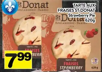 Supermarché PA TARTE AUX FRAISES ST DONAT | Strawberry Pie offer