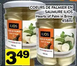 Supermarché PA COEURS DE PALMIER EN SAUMURE ILIOS | Hearts of Palm in Brine offer