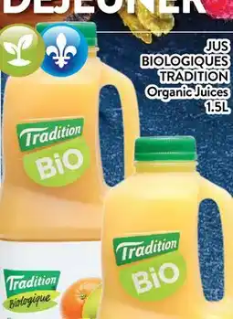 Supermarché PA JUS BIOLOGIQUES TRADITION | Organic Juices offer