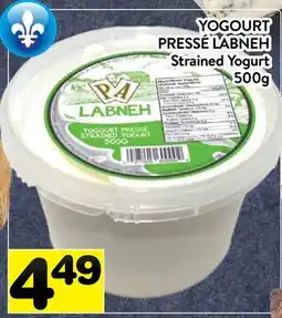 Supermarché PA YOGOURT PRESSÉ LABNEH | Strained Yogurt offer