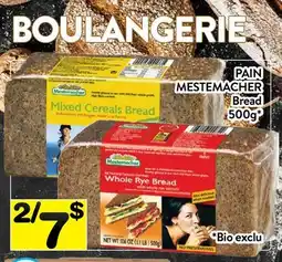 Supermarché PA PAIN MESTEMACHER | Bread offer