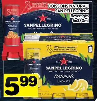 Supermarché PA BOISSONS NATURALI SAN PELLEGRINO | Beverages offer