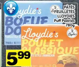 Supermarché PA PÂTÉS FEUILLETÉS LLOYDIES | Puff Pastries offer