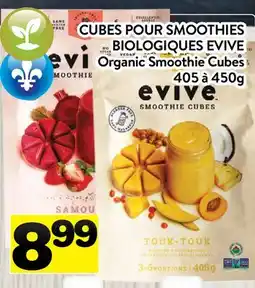 Supermarché PA CUBES POUR SMOOTHIES BIOLOGIQUES EVIVE | Organic Smoothie Cubes offer