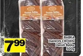Supermarché PA BABKA DANOIS CROWN | Danish Babka offer