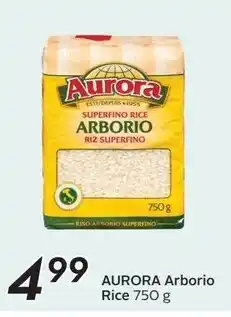 Sobeys Aurora arborio rice offer