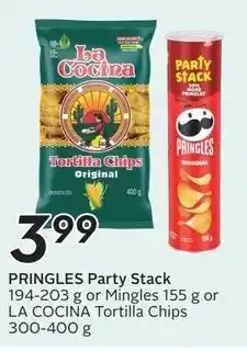 Sobeys Pringles party stack offer
