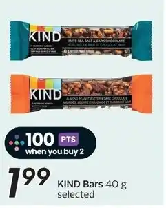 Sobeys Kind bars offer